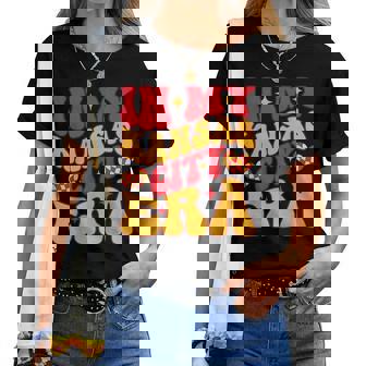 Groovy In My Kansas City Era Women T-shirt | Mazezy