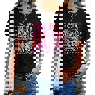 Groovy In My Valentine Era Valentines Day Girls Women Women T-shirt | Mazezy