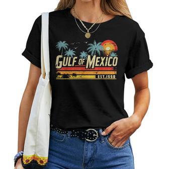 Gulf Of Mexico T Vintage Gulf Of Mexico Women T-shirt - Thegiftio UK