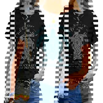Gulf Of Mexico Turtle Women T-shirt | Mazezy