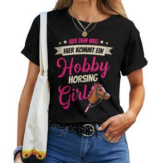 Hobby Horse Girls' Riding Hobby Horsing For Hobby Horse Fan T-shirt Frauen - Geschenkecke