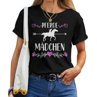 Horse Girls Horse Rider Idea S T-shirt Frauen - Geschenkecke