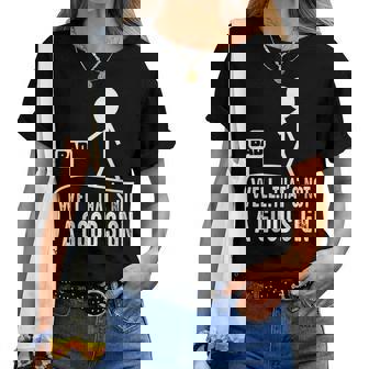 Humoristique Pour Homme Avec Inscription Well That's Not A Good Sign T-shirt femme - Cadeauxyz
