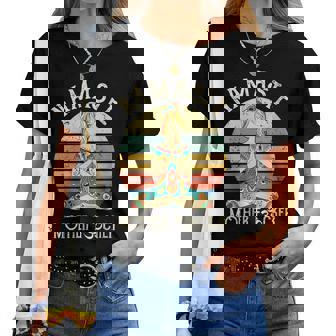 Humour Humoristique De Yoga Namaste Mother Fuckerintage Hippie Girl T-shirt femme - Cadeauxyz