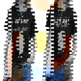 Idée Originale Pour Amoureux De Pomme De Terre Humour Noël T-shirt femme - Cadeauxyz