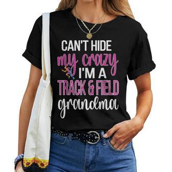 I'm A Track And Field Grandma Track Grandmother Women T-shirt - Thegiftio UK
