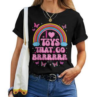 Inappropriate Fun I Love Toys That Go Brrr Adult Humor Women Women T-shirt - Thegiftio UK