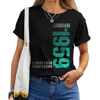 January 1959 Man Woman 65Th Birthday Limited Edition T-shirt Frauen - Geschenkecke