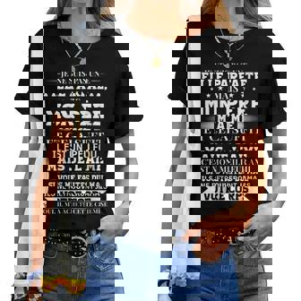 Je Ne Suis Pas Une Fille Parfaite Père Papa Cadeau T-shirt femme - Cadeauxyz