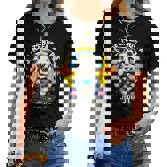 Je Ne T'entends Pas Je Joue Panda Gaming Gamer Boys T-shirt femme - Cadeauxyz