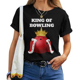 King Of Bowling Bowling Bowling T-shirt Frauen - Geschenkecke