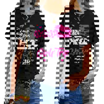 Las Vegas Girls Trip 2025 Vegas Themed Women's Black Small Short Sleeve Classic Fit Adult Female Party Wedding Bachelorette Party Women T-shirt - Seseable