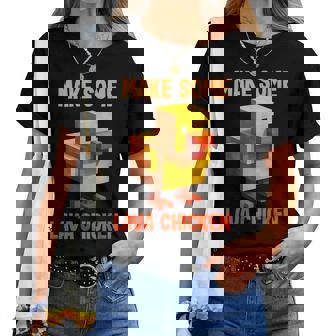 Make Some Lava Chicken Women T-shirt - Thegiftio UK