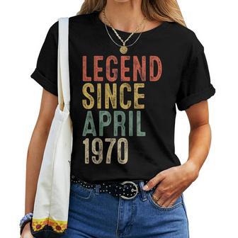 Legend 1970 55Th Birthday For 55 Year Old Women T-shirt - Thegiftio UK