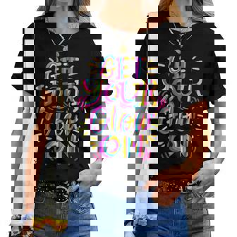 Let's Crazy Costume Birthday Glowing Retro 80S 90S Men Women T-shirt - Thegiftio UK