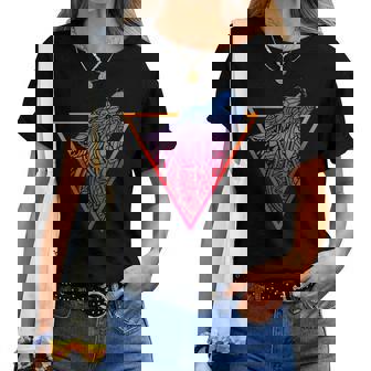 Lobo Mandala Budismo Lobos Animales Salvajes Bosque Camiseta de mujer - Regaloses