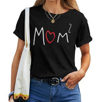Mom Of 2 Boys From Son Mom Women T-shirt - Thegiftio UK