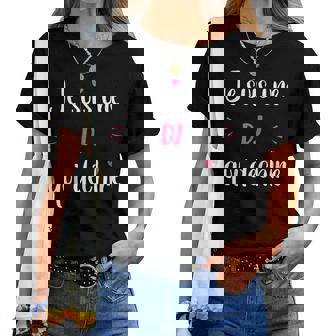 Musique Métier Super Dj Qui Déchire Animatrice Dj T-shirt femme - Cadeauxyz