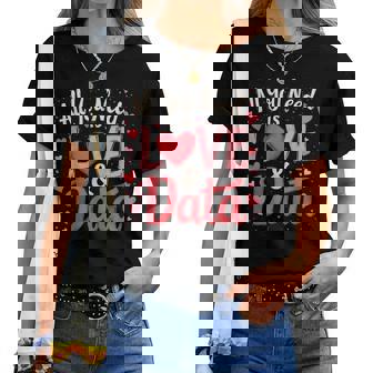 All You Need Is Love And Data Teacher Students Men Women Women T-shirt - Thegiftio UK