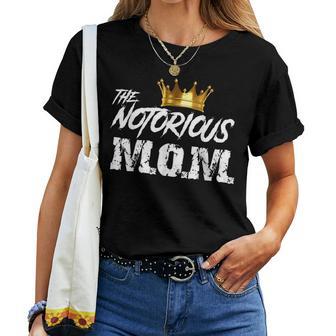 Old School Hip Hop Notorious Mom Women T-shirt - Thegiftio UK