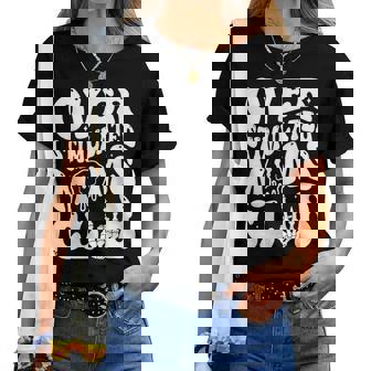 Overstimulated Moms Club Mother's Day Mom Women T-shirt - Thegiftio