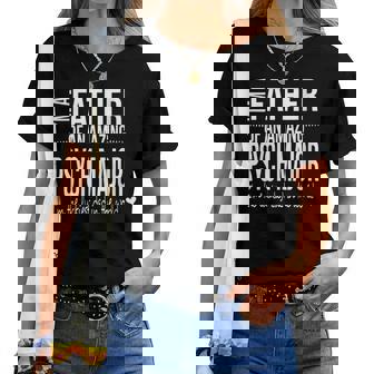 Papa D'un Futur Psychologue Majeur De Psychologie Parent T-shirt femme - Cadeauxyz