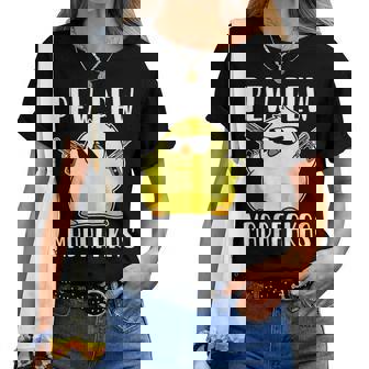 Pew Pew Madafakas Crazy Chicken Gun Regalos Divertidos Camiseta de mujer - Regaloses