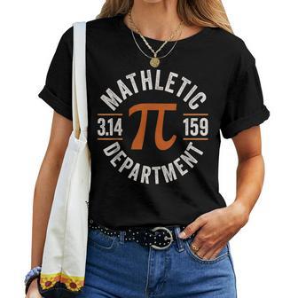Pi Teacher Mathletic Department Vintage 314 Pi Day Women T-shirt - Thegiftio UK
