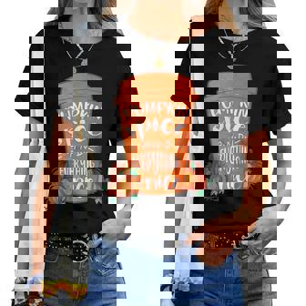 Potiron Spice And Everything Nice Coffee Automne T-shirt femme - Cadeauxyz