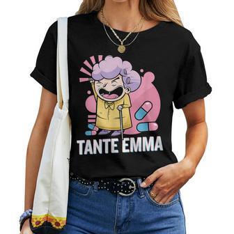 Raver Aunt Emma Ballern Techno Edm Rave Dj T-shirt Frauen - Geschenkecke