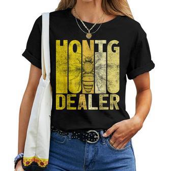 Retro Honey Dealer Beekeeper Bee Beekeeper T-shirt Frauen - Geschenkecke