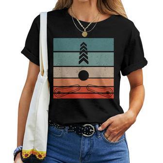 Retro Pinball Flipperautomat Flipper -Intage Pinball T-shirt Frauen - Geschenkecke