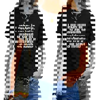 Retrointage Sarcastic Humorous Quote T-shirt femme - Cadeauxyz