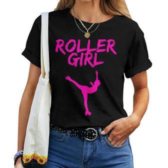 Roller Girl Figure Skating For Roller Girl Roller Skates Girls T-shirt Frauen - Geschenkecke