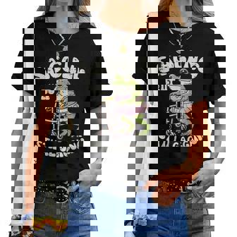 Sagging But Still Gagging Frog Cringe Meme Men Women T-shirt | Mazezy