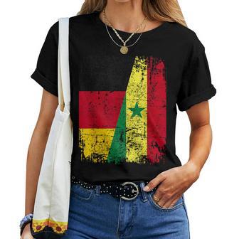 Senegal Germany Flag Children Senegal T-shirt Frauen - Geschenkecke