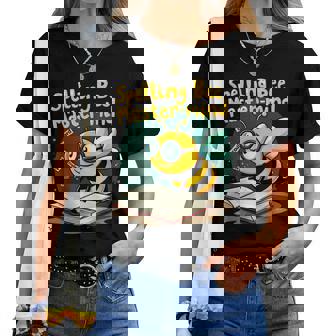 Spelling Bee Humor Spelling Champion Word Nerd Spelling Women T-shirt | Seseable CA