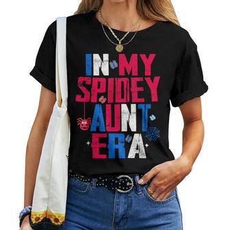 In My Spidey Aunt Auntie Matching Party Women T-shirt - Thegiftio UK