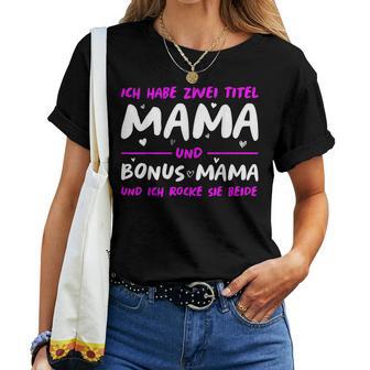 Stepmom Mother's Day Bonus Mum Idea T-shirt Frauen - Geschenkecke