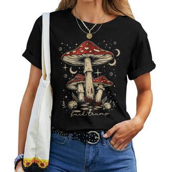 Subtle Boho Flowers Anti Trump Anti Maga Women T-shirt - Thegiftio UK