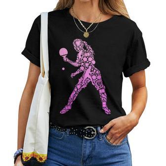 Table Tennis Table Tennis Player Ping Pong Children's Girls T-shirt Frauen - Geschenkecke