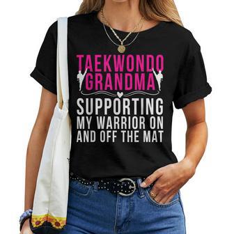 Taekwondo Grandma Proud Taekwondo Grandmother Women T-shirt - Thegiftio UK