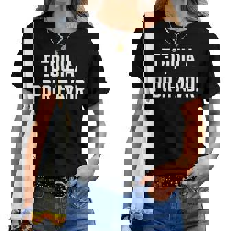 Tequila Por Favor Cinco De Mayo T-shirt femme - Cadeauxyz
