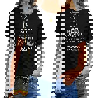Une Rachel Pas Chiante Ce N'est Pas Uneraie Rachel T-shirt femme - Cadeauxyz