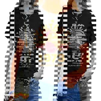 Vintage 1973 Made In 1973 48Th Birthday 48 Years Camiseta de mujer - Regaloses