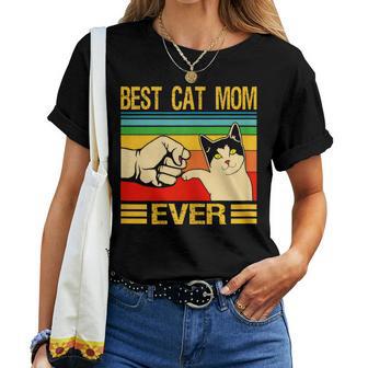 Women's Best Cat Mom Ever For The Woman Who Loves Your Cat T-shirt Frauen - Geschenkecke