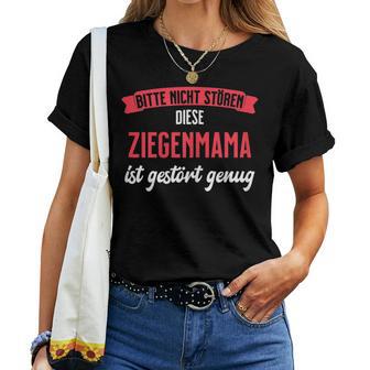 Women's Goat Mama – Disturted Enough – For Goat Owners T-shirt Frauen - Geschenkecke