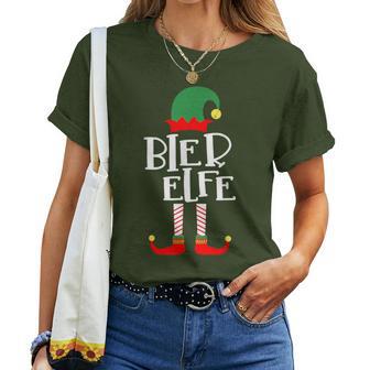 Beer Elf Family Outfit Family Partner Look Christmas T-shirt Frauen - Geschenkecke