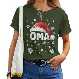 Christmas Outfit Christmas Hat Merry Christmas Grandma T-shirt Frauen - Geschenkecke