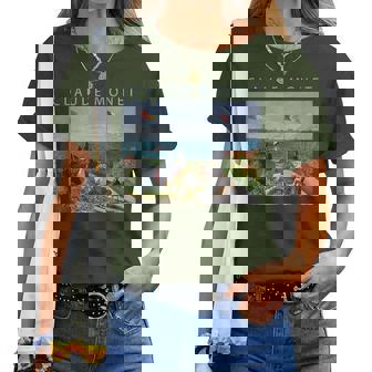 Claude Monet Divertido Arte Santaestido Jardín Pintura Hombres Es Divertidas Ropa Presente Pintura Al Óleo Camiseta de mujer - Regaloses